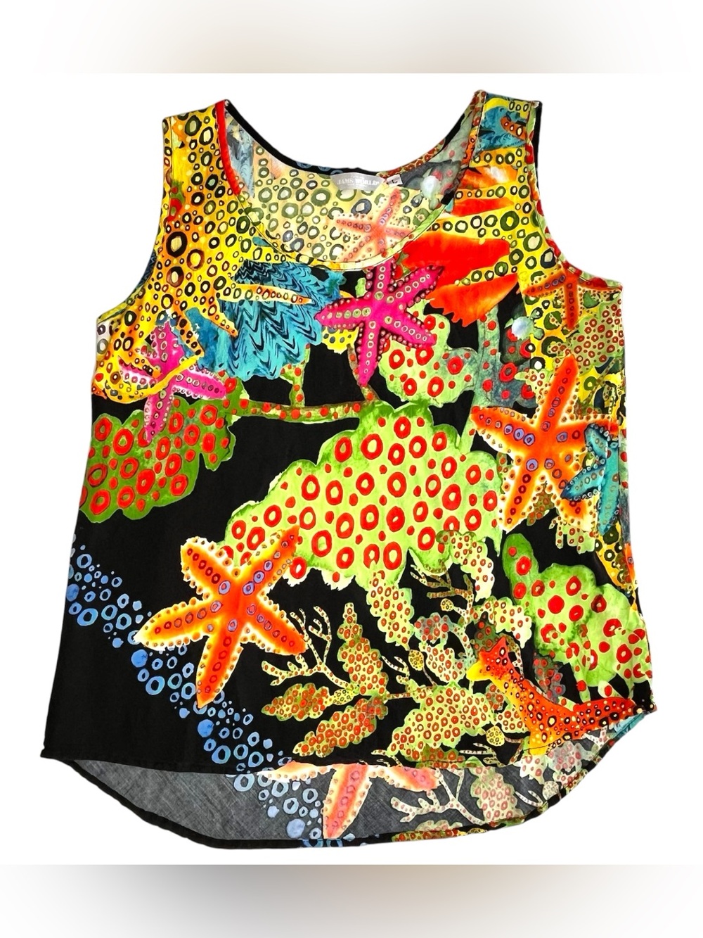 Jams World Sea Star Tank Top L Tropical Hawaii USA